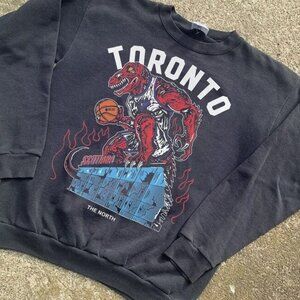 Vintage Toronto Raptors Crewneck Sweatshirt , Raptors Swester